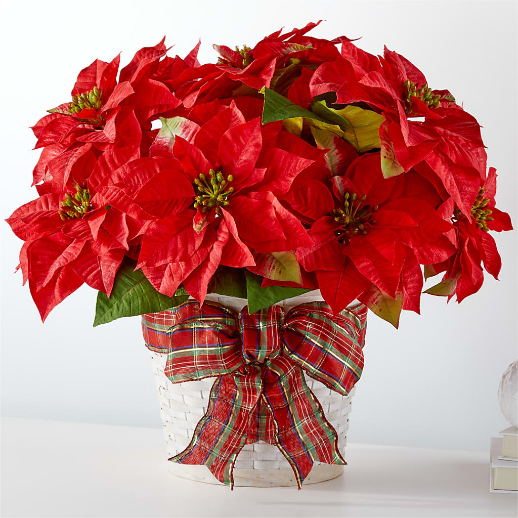 Happiest Holidays Poinsettia – CANDY'S CREATIONS, Hermitage MO