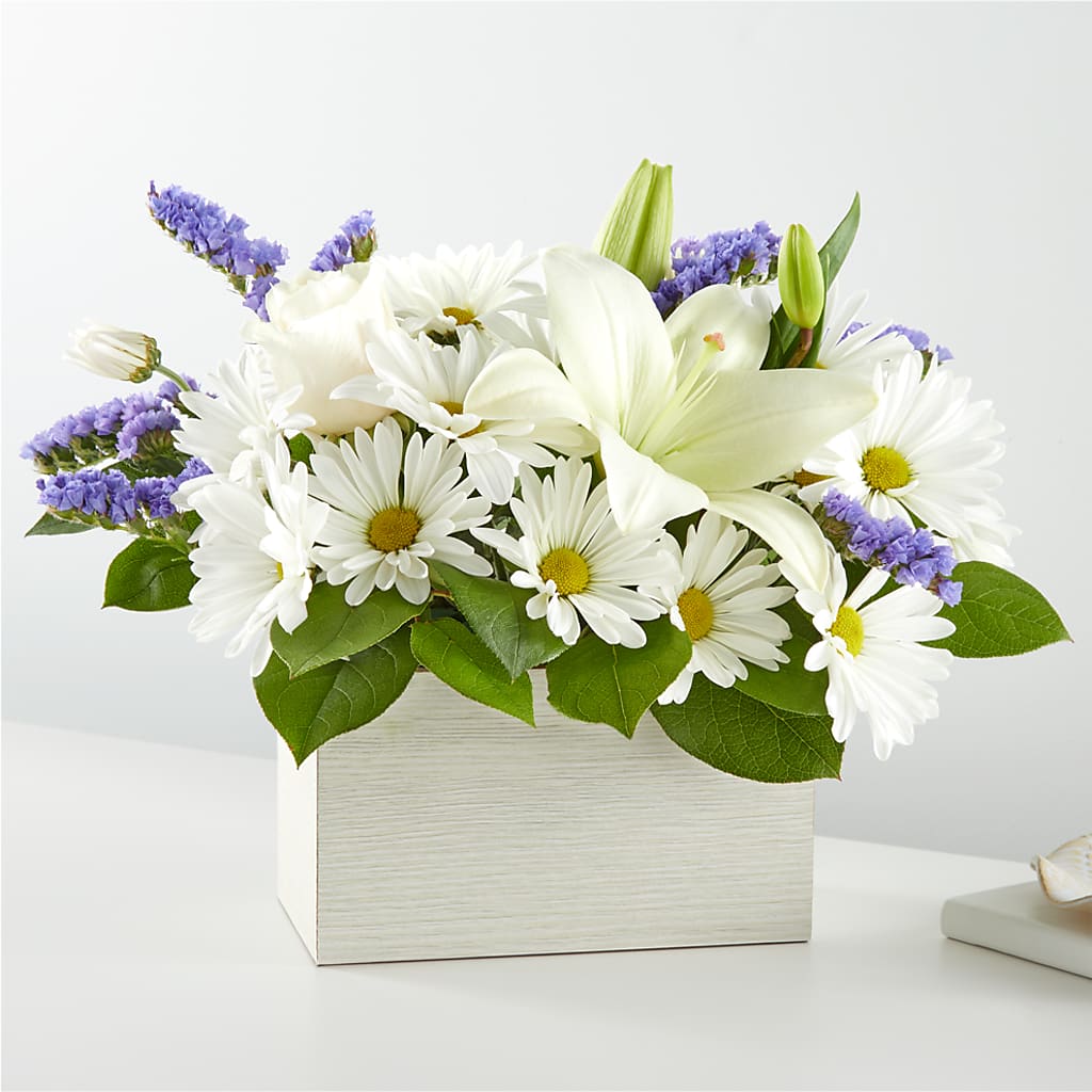 Beyond Blue Box Bouquet – CANDY'S CREATIONS, Hermitage MO