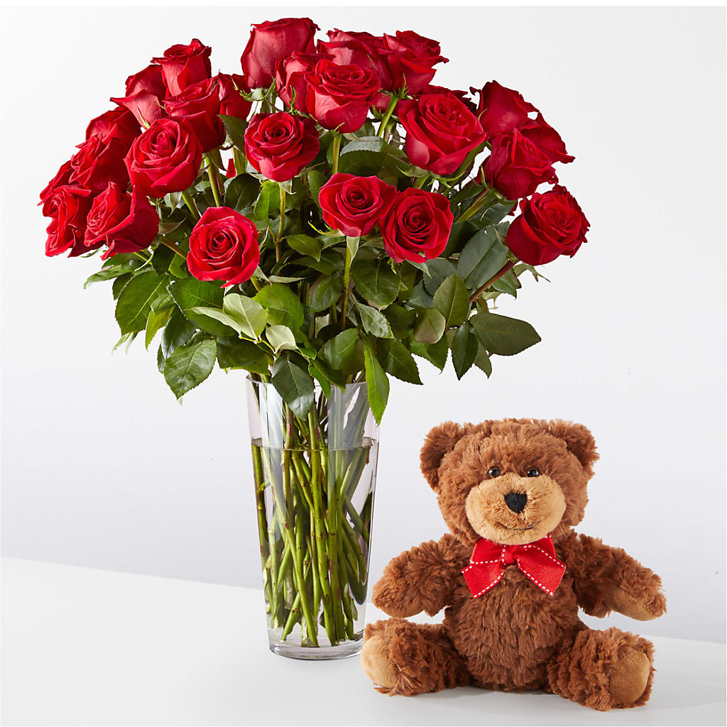 Romantic Long Stem Red Rose Bouquet Bundles – CANDY'S CREATIONS, Hermitage MO