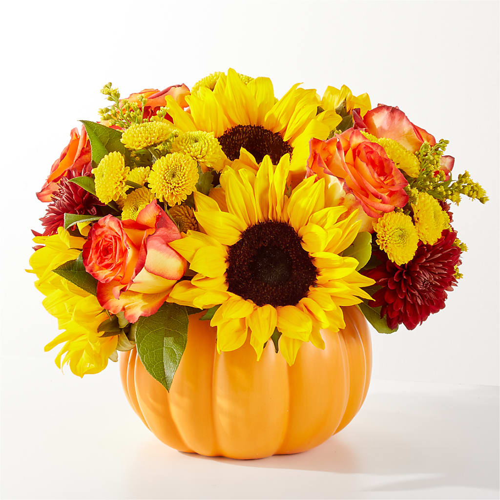 Golden Gourd Pumpkin Bouquet – CANDY'S CREATIONS, Hermitage MO