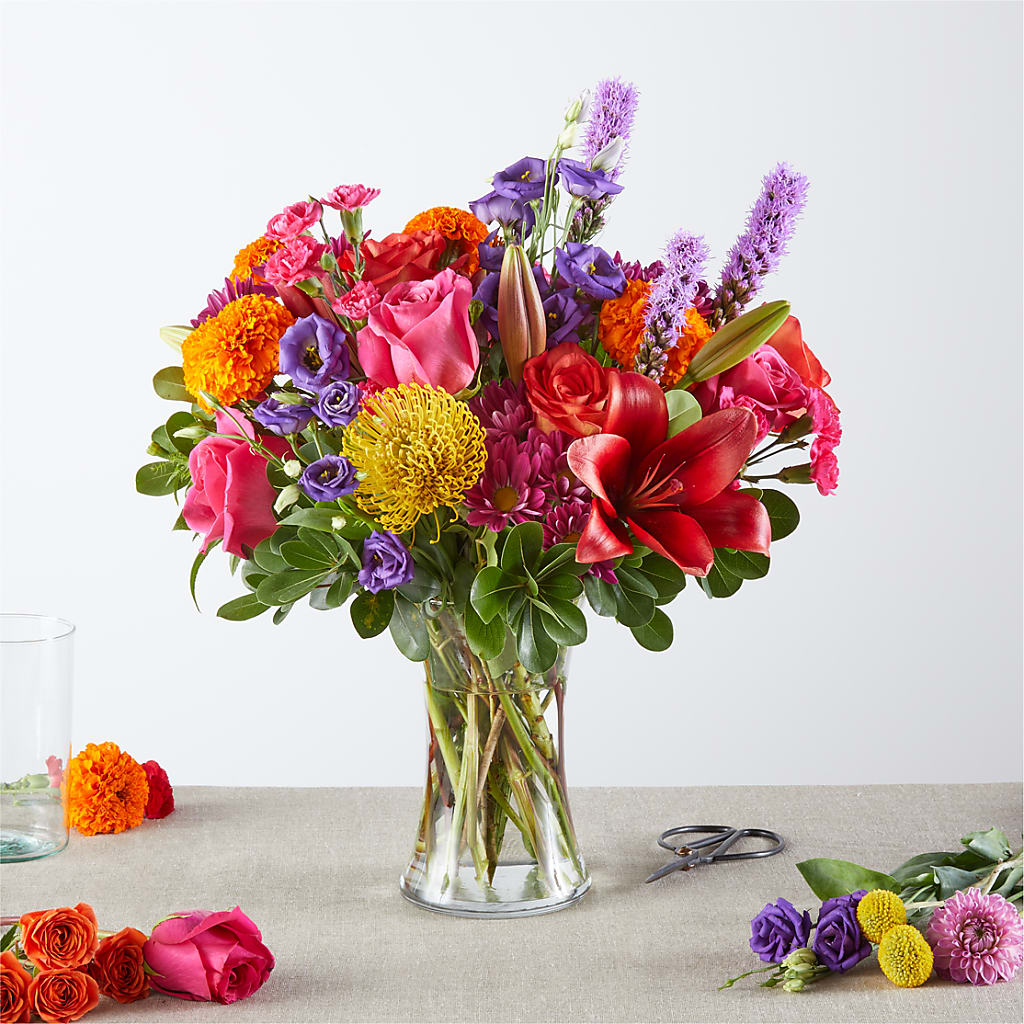 Feast of Color – A Florist Original – CANDY'S CREATIONS, Hermitage MO