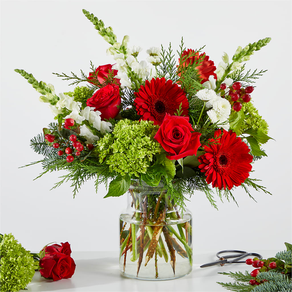 Merry Moment Bouquet – A Florist Original – CANDY'S CREATIONS, Hermitage MO