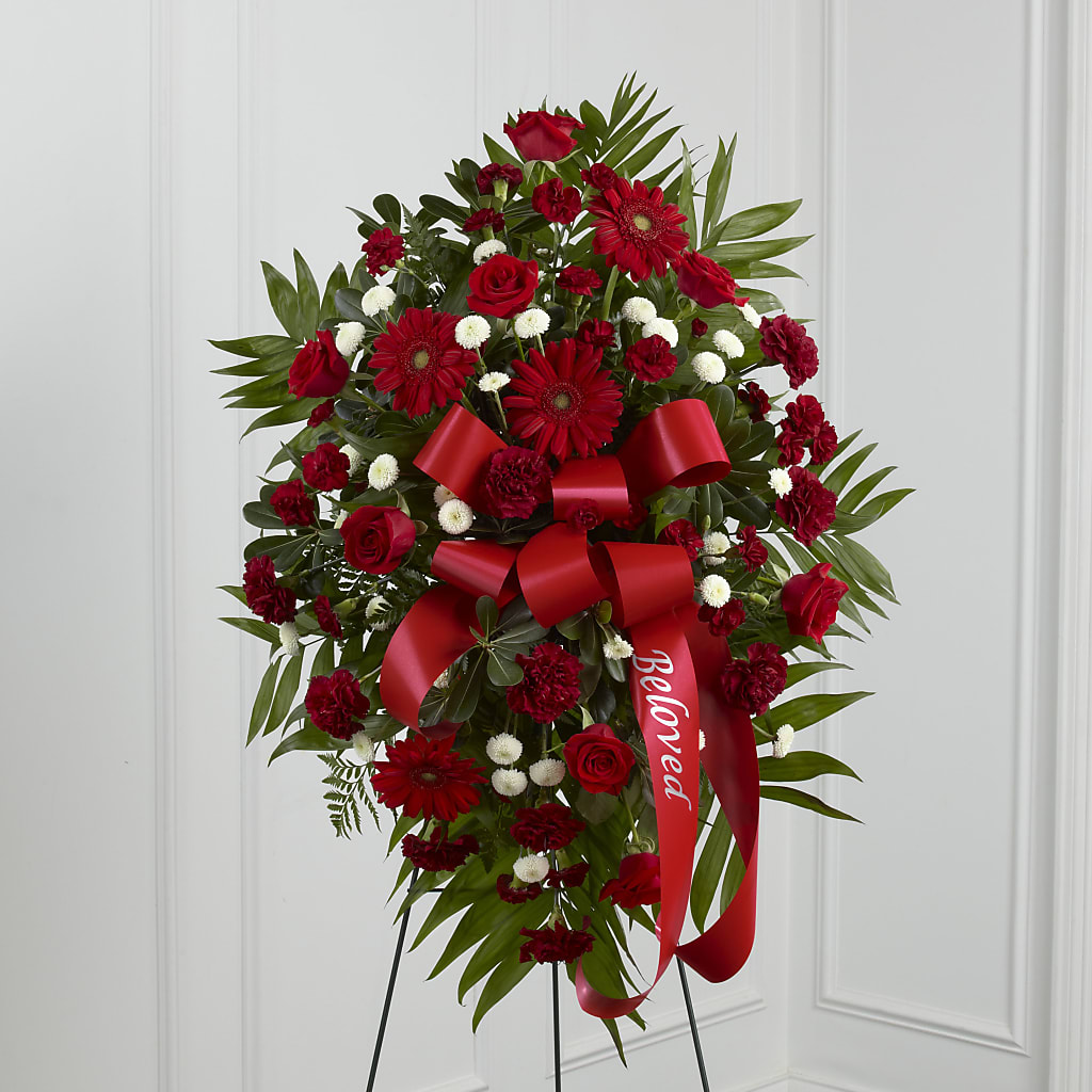 Treasured Memories Standing Spray – CANDY'S CREATIONS, Hermitage MO