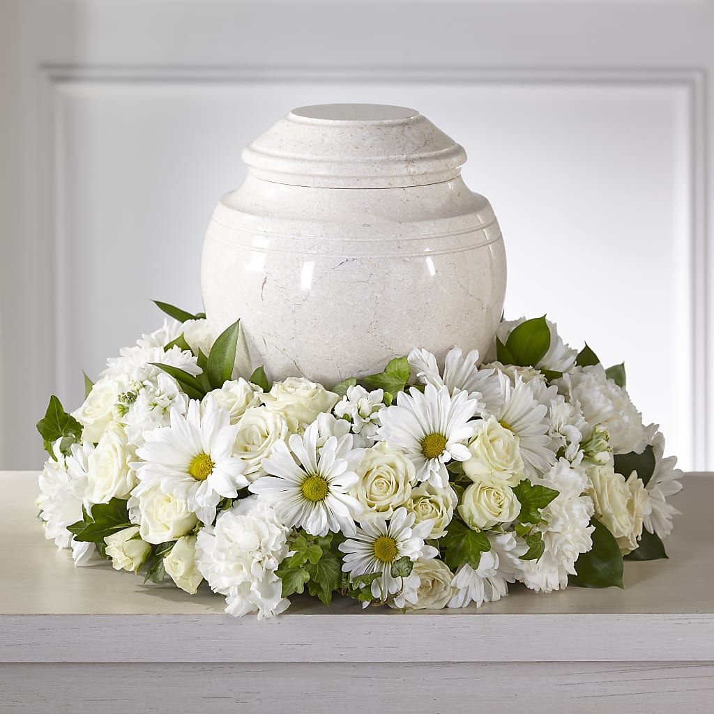 Ivory Gardens Cremation Adornment – CANDY'S CREATIONS, Hermitage MO