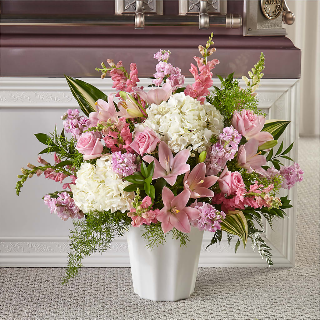 Simply Serene Floor Basket – CANDY'S CREATIONS, Hermitage MO