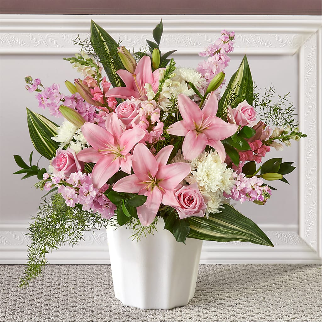 Simply Serene Floor Basket – CANDY'S CREATIONS, Hermitage MO
