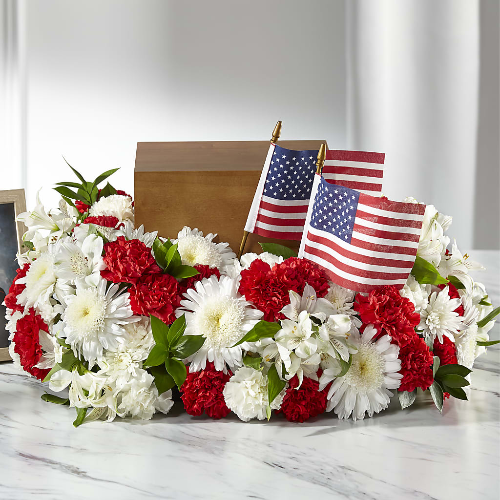 Spirit of Patriotism Cremation Adornment – CANDY'S CREATIONS, Hermitage MO