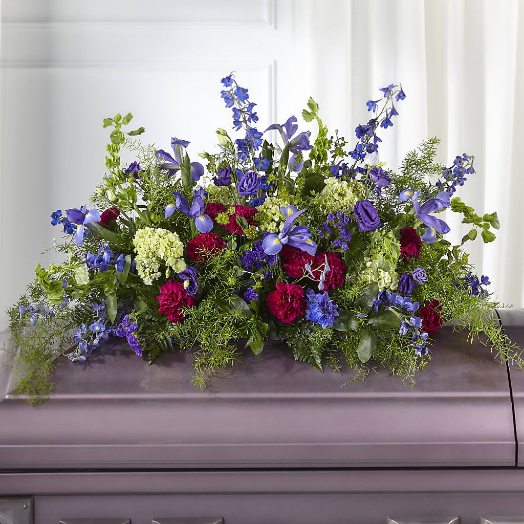 Always Treasured Casket Spray – CANDY'S CREATIONS, Hermitage MO