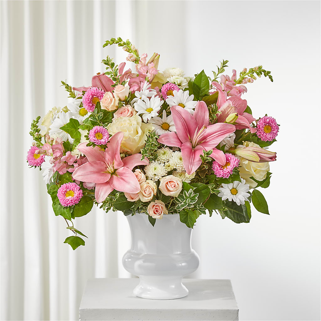 Empathetic Blooms Urn Arrangement – CANDY'S CREATIONS, Hermitage MO