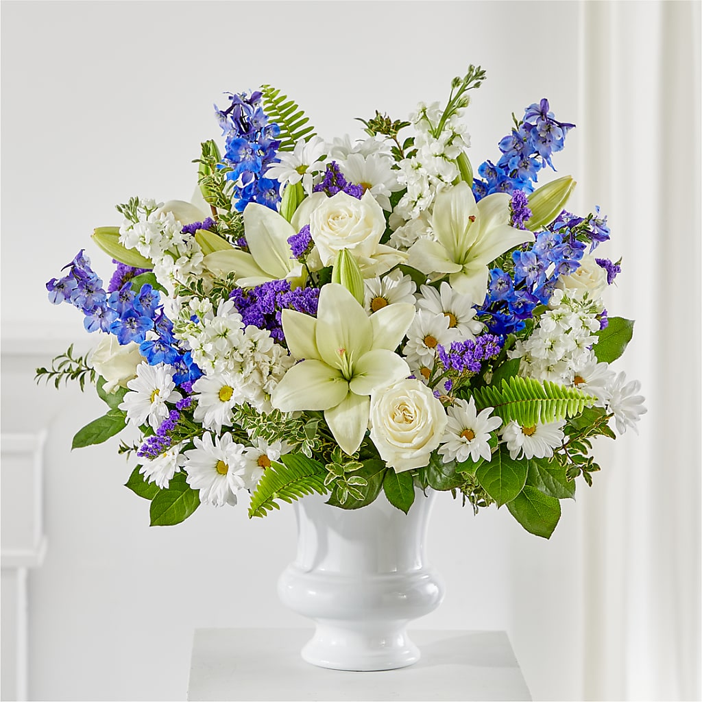 Expressions of Hope Urn Arrangement – CANDY'S CREATIONS, Hermitage MO