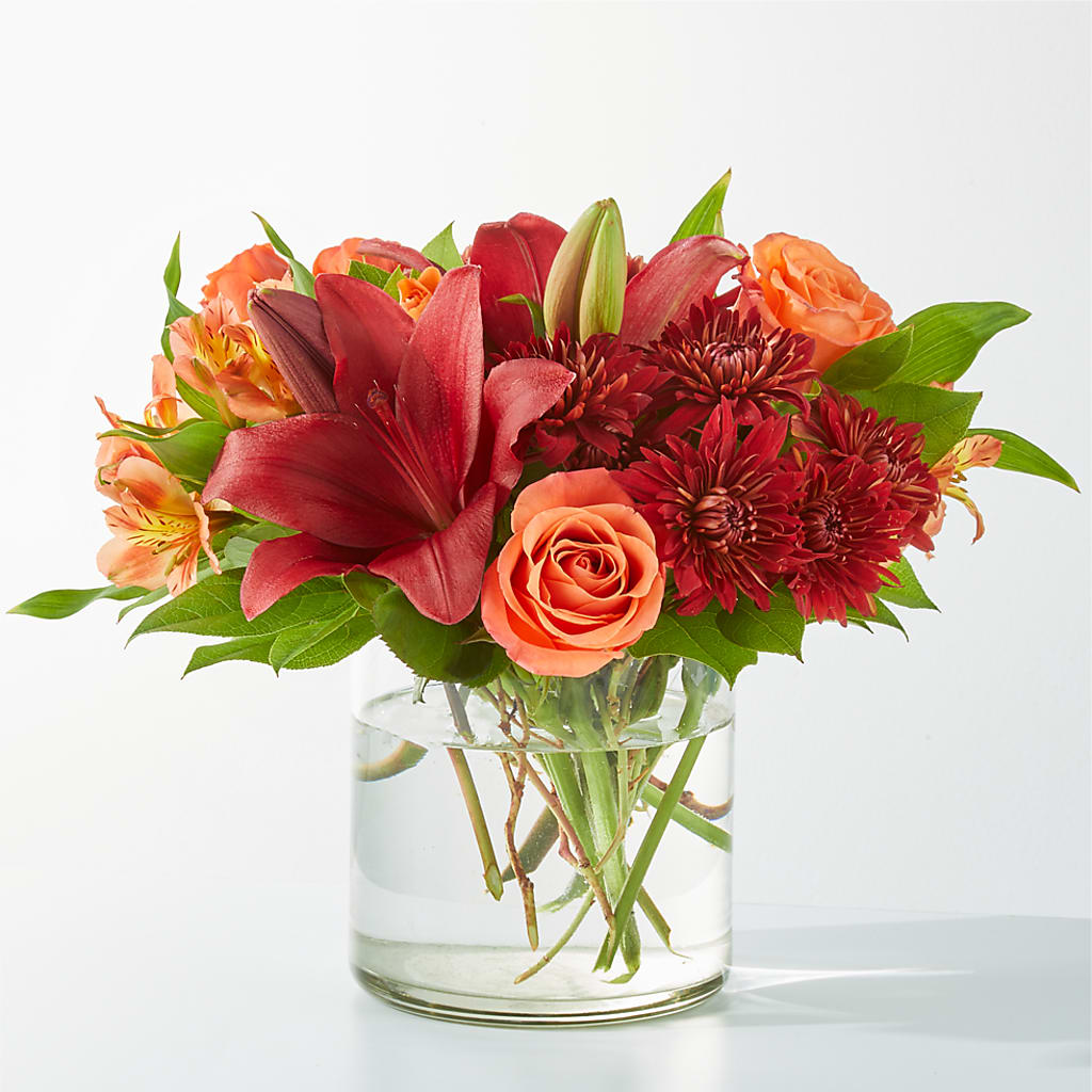 Crimson Leaves Bouquet – CANDY'S CREATIONS, Hermitage MO