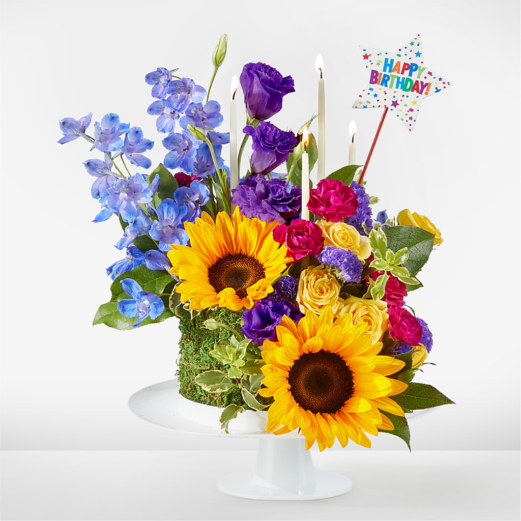 Star of the Day Floral Cake – CANDY'S CREATIONS, Hermitage MO