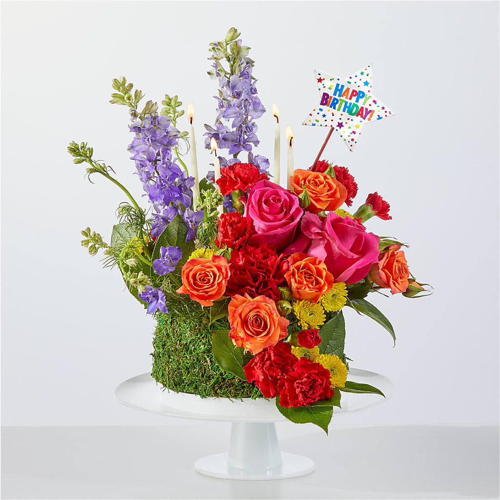 Best Year Yet Floral Cake – CANDY'S CREATIONS, Hermitage MO
