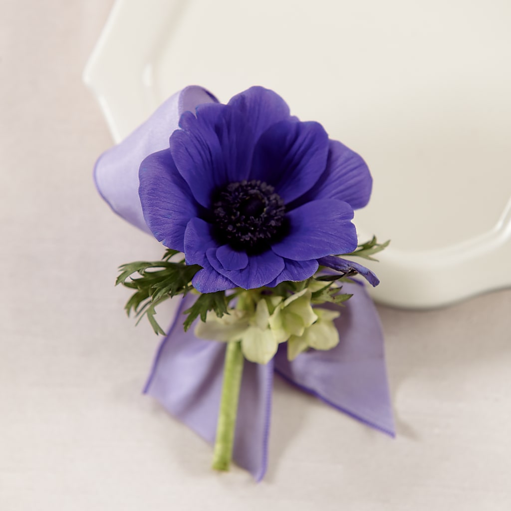 Purple Passion Boutonniere – CANDY'S CREATIONS, Hermitage MO