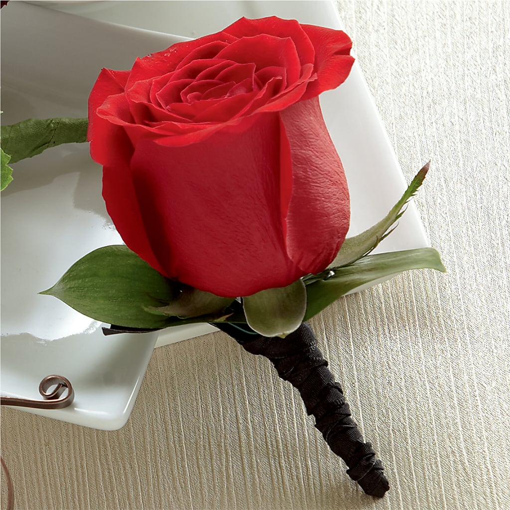 Red Rose Boutonniere – CANDY'S CREATIONS, Hermitage MO