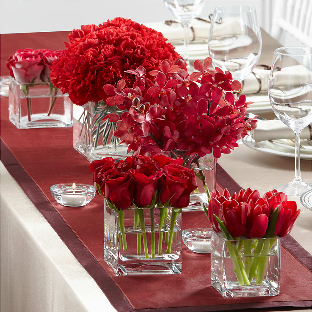 Modern Grace Centerpiece – CANDY'S CREATIONS, Hermitage MO