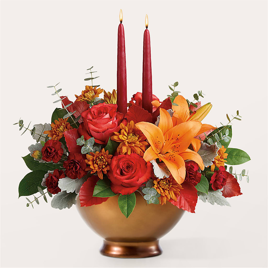 Fruits of Fall Centerpiece – CANDY'S CREATIONS, Hermitage MO