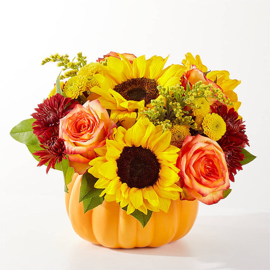 Golden Gourd Pumpkin Bouquet – CANDY'S CREATIONS, Hermitage MO