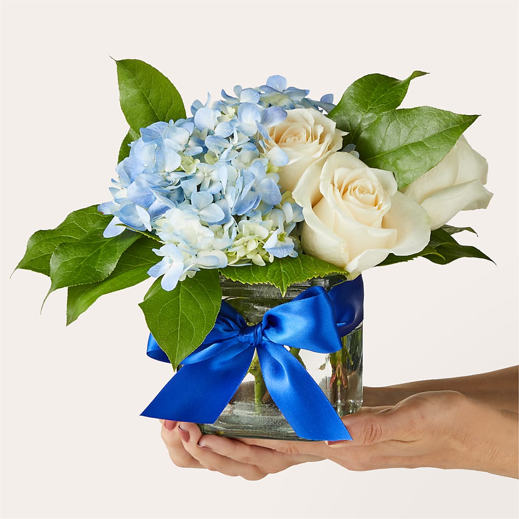 Sky Blue Delight Bouquet – CANDY'S CREATIONS, Hermitage MO