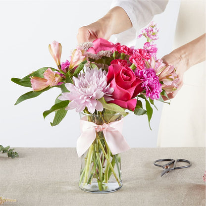 Pink Ribbon - A Florist Original – CANDY'S CREATIONS, Hermitage MO