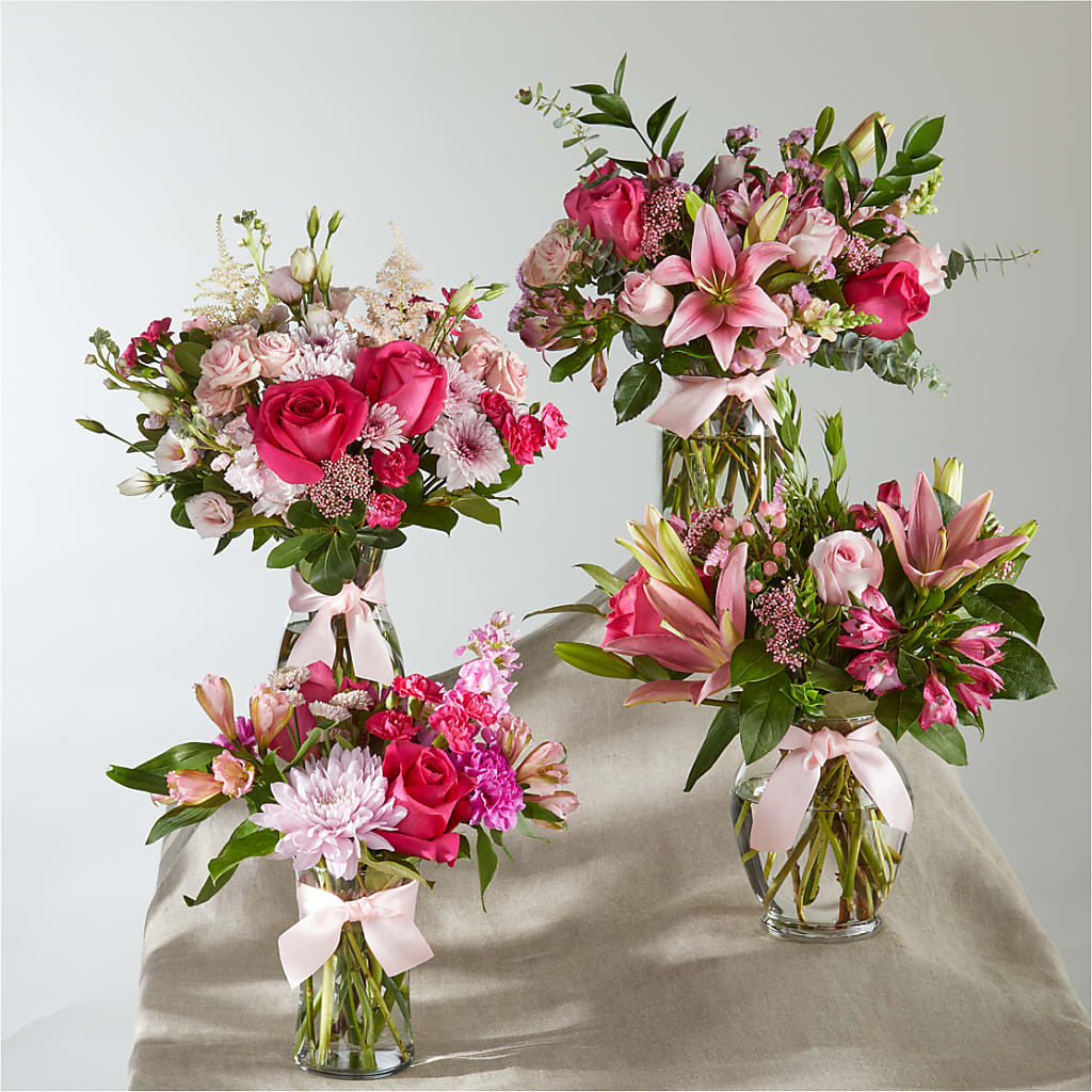 Pink Ribbon - A Florist Original – CANDY'S CREATIONS, Hermitage MO