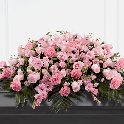 Garden of Comfort Casket Spray (Standard) – CANDY'S CREATIONS, Hermitage MO