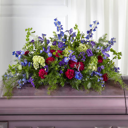 Always Treasured Casket Spray – CANDY'S CREATIONS, Hermitage MO