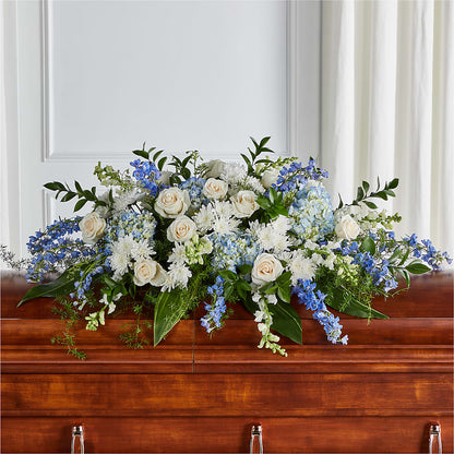 Timeless Essence Casket Spray – CANDY'S CREATIONS, Hermitage MO