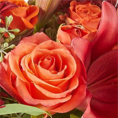 Crimson Leaves Bouquet – CANDY'S CREATIONS, Hermitage MO