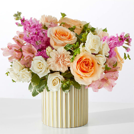 Paradise Bouquet with Ivory Vase – CANDY'S CREATIONS, Hermitage MO