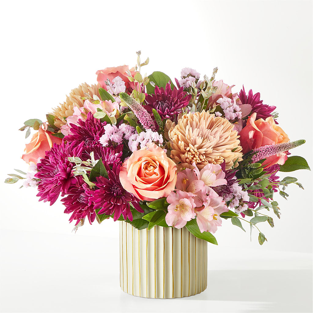 Berry Cobbler Bouquet with Ivory Vase – CANDY'S CREATIONS, Hermitage MO