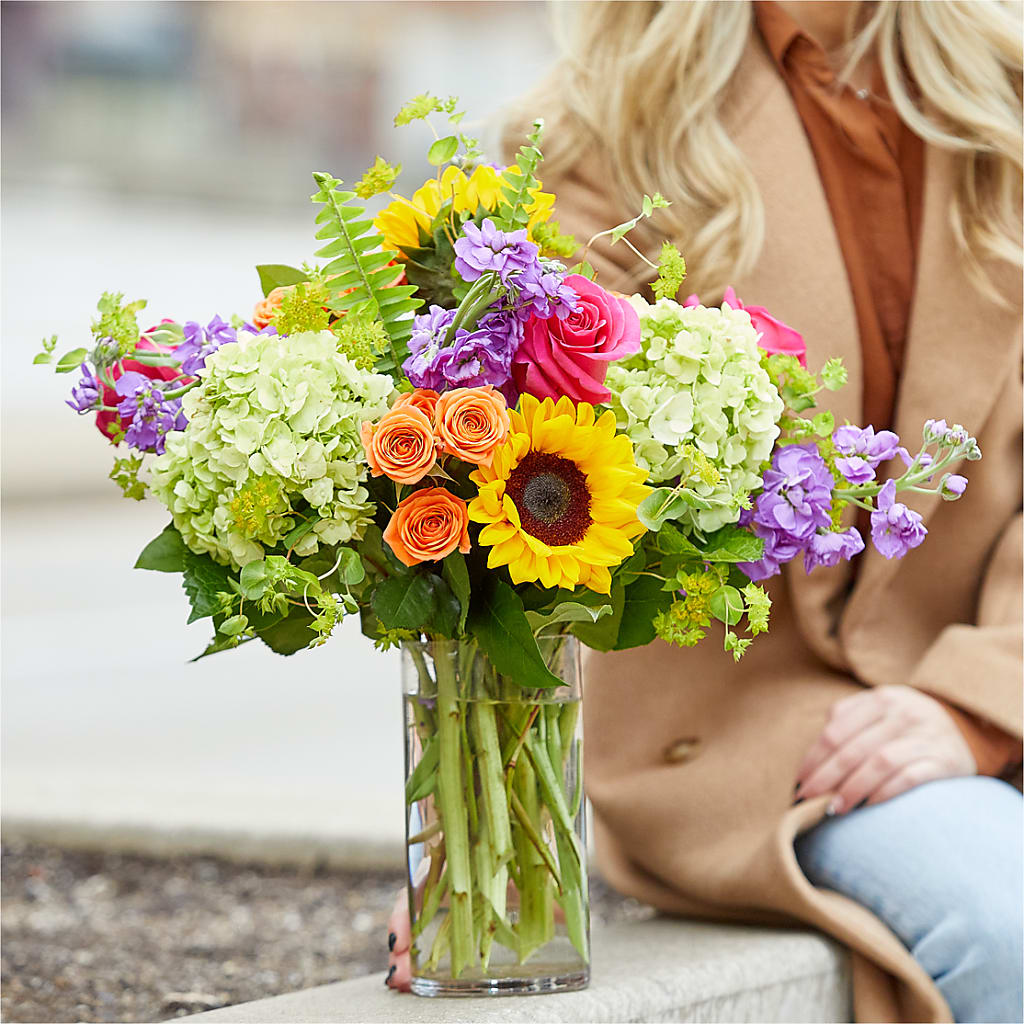 Vibrant Greetings Bouquet – CANDY'S CREATIONS, Hermitage MO