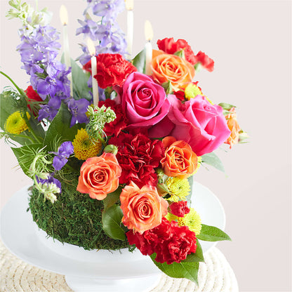 Best Year Yet Floral Cake – CANDY'S CREATIONS, Hermitage MO