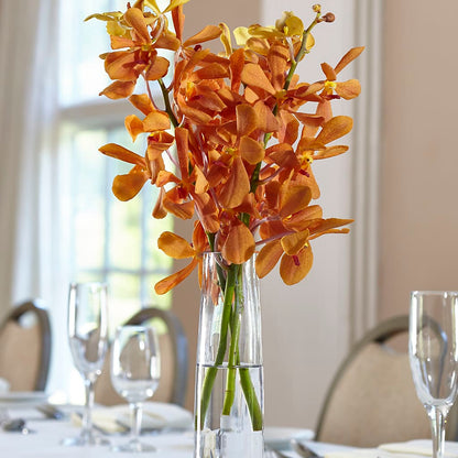 Orange Mokara Bud Vase – CANDY'S CREATIONS, Hermitage MO
