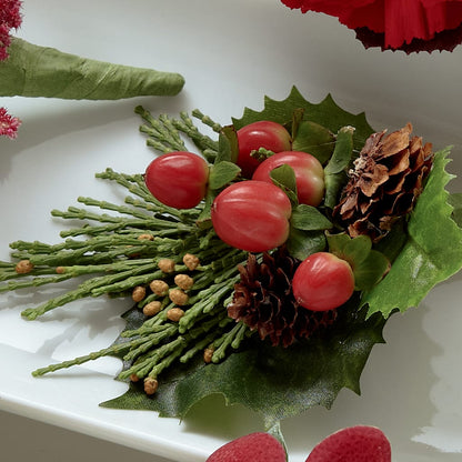 Red Berry Boutonniere – CANDY'S CREATIONS, Hermitage MO